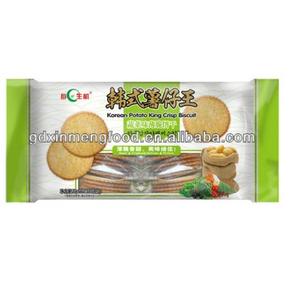 HOT SELL! Korean Potato Crisp Biscuit(vegetable fla)