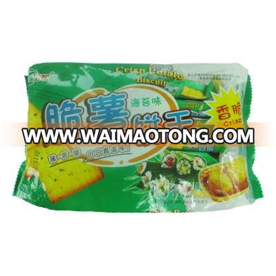 HOT SELL! Crisp Potato Biscuit(seaweed fla)