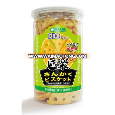 EDO Pack Pizza Flavor Triangle Crisp Biscuit